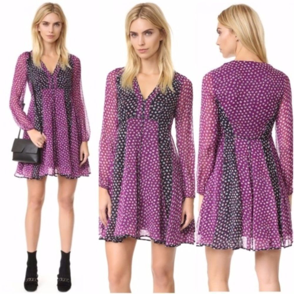 Diane van Furstenberg lvetta Silk Aline Dress